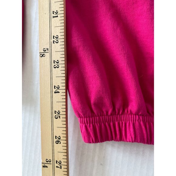 Lagaci Est. 1998 Womens Hot Pink Cotton Outer Banks Jogging Pants Size L Workout - Picture 9 of 11